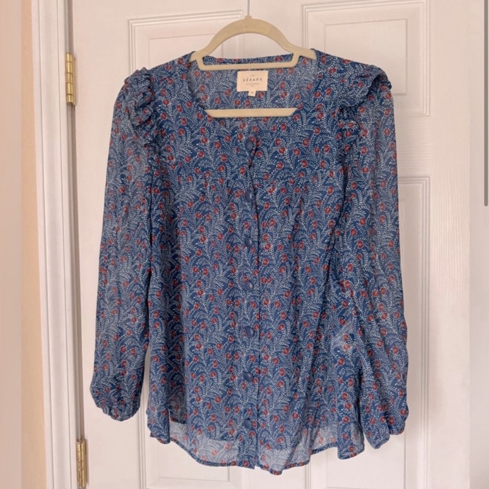 Sezane Lorena Blouse